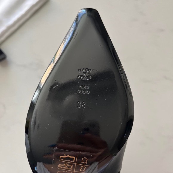 Authentic Brand New Pollini Black Sparkle Ankle Boot - Picture 6 of 6